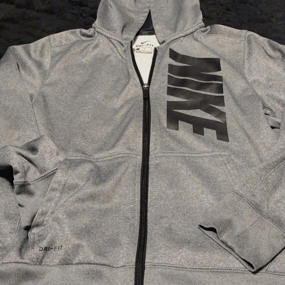 Boys Grey Nike jacket